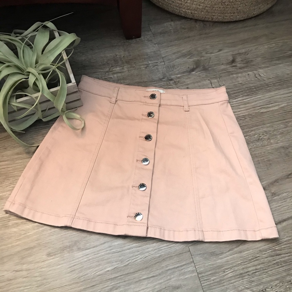 Forever 21 Mini Pink Skirt